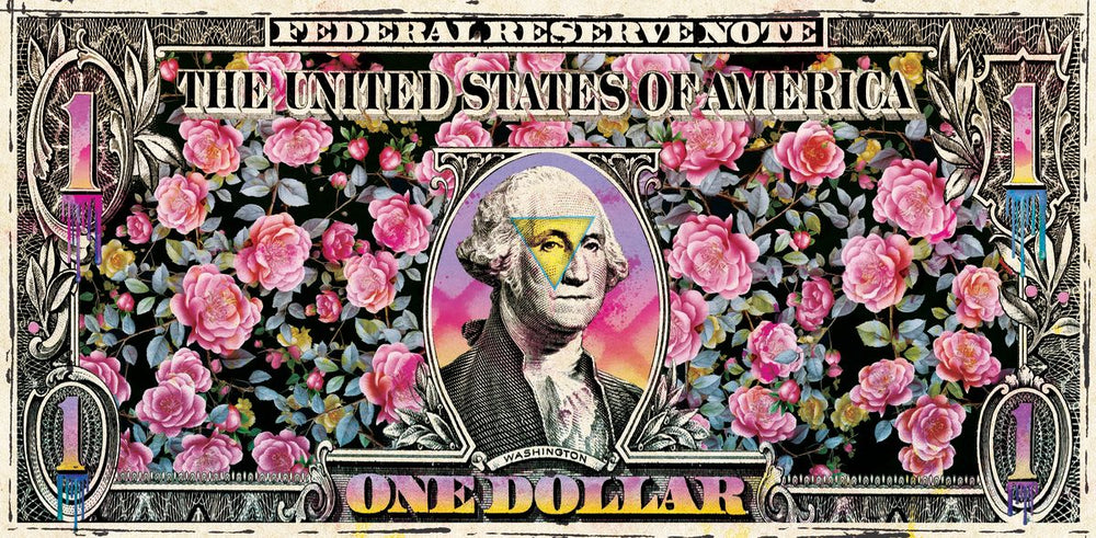 Benjamin Roses Dollar Bill