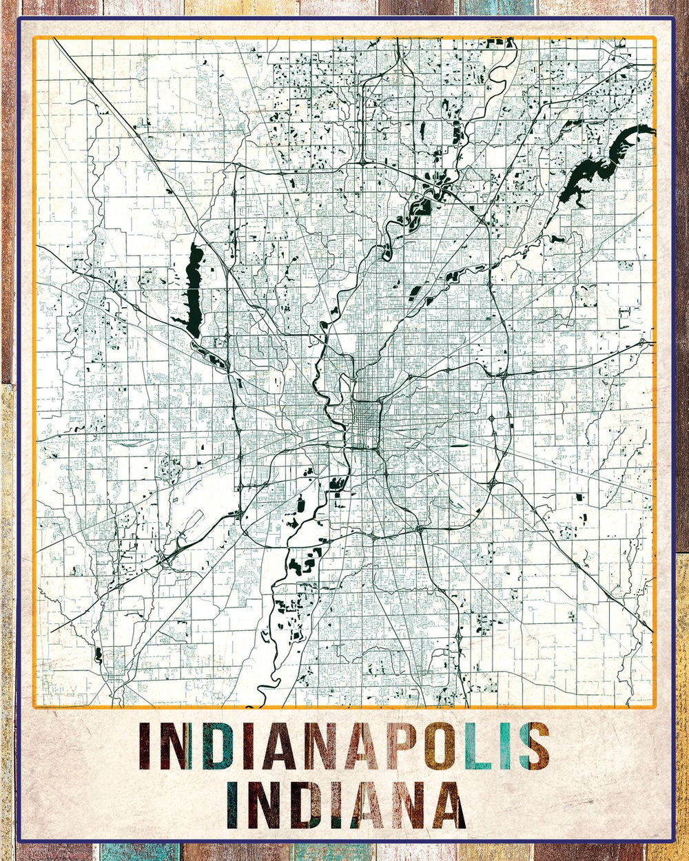Indianapolis City Map