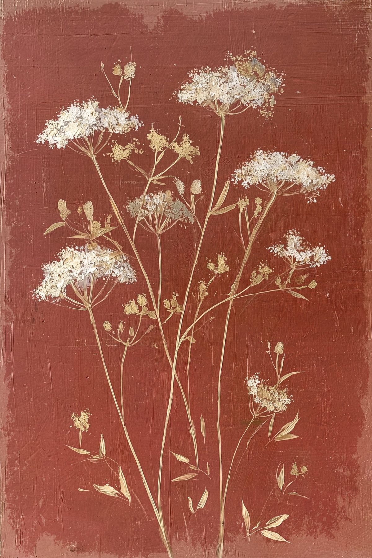 Dainty Flowers Terracotta I