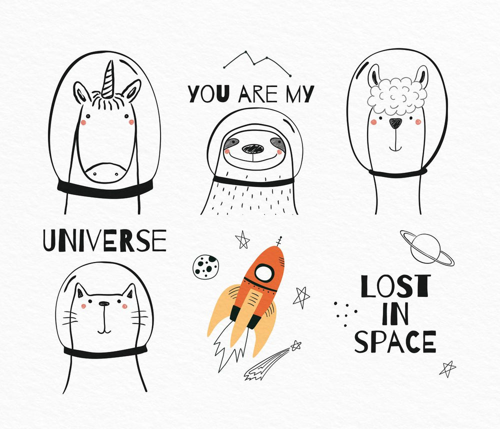 You Are My Universe Animals