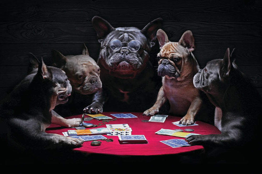 Dogs Playing Poker