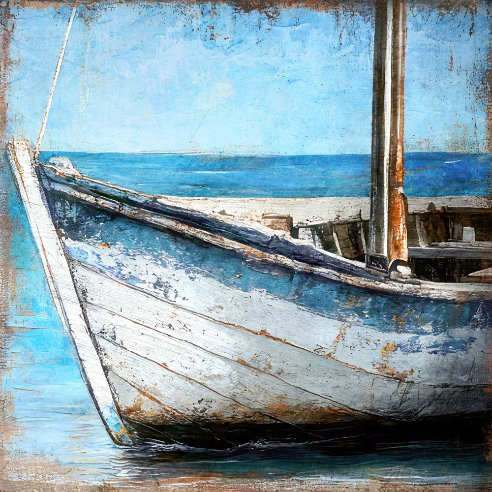 Rustic Coastal Boat
