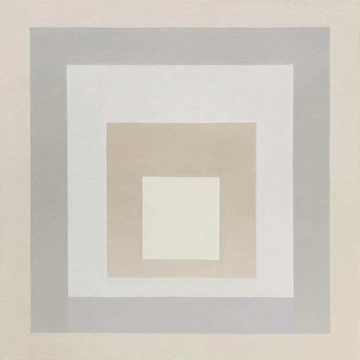Minimalist Neutral Square Composition in Beige