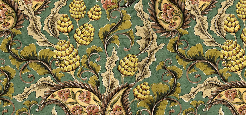 Renaissance Pattern Flowers