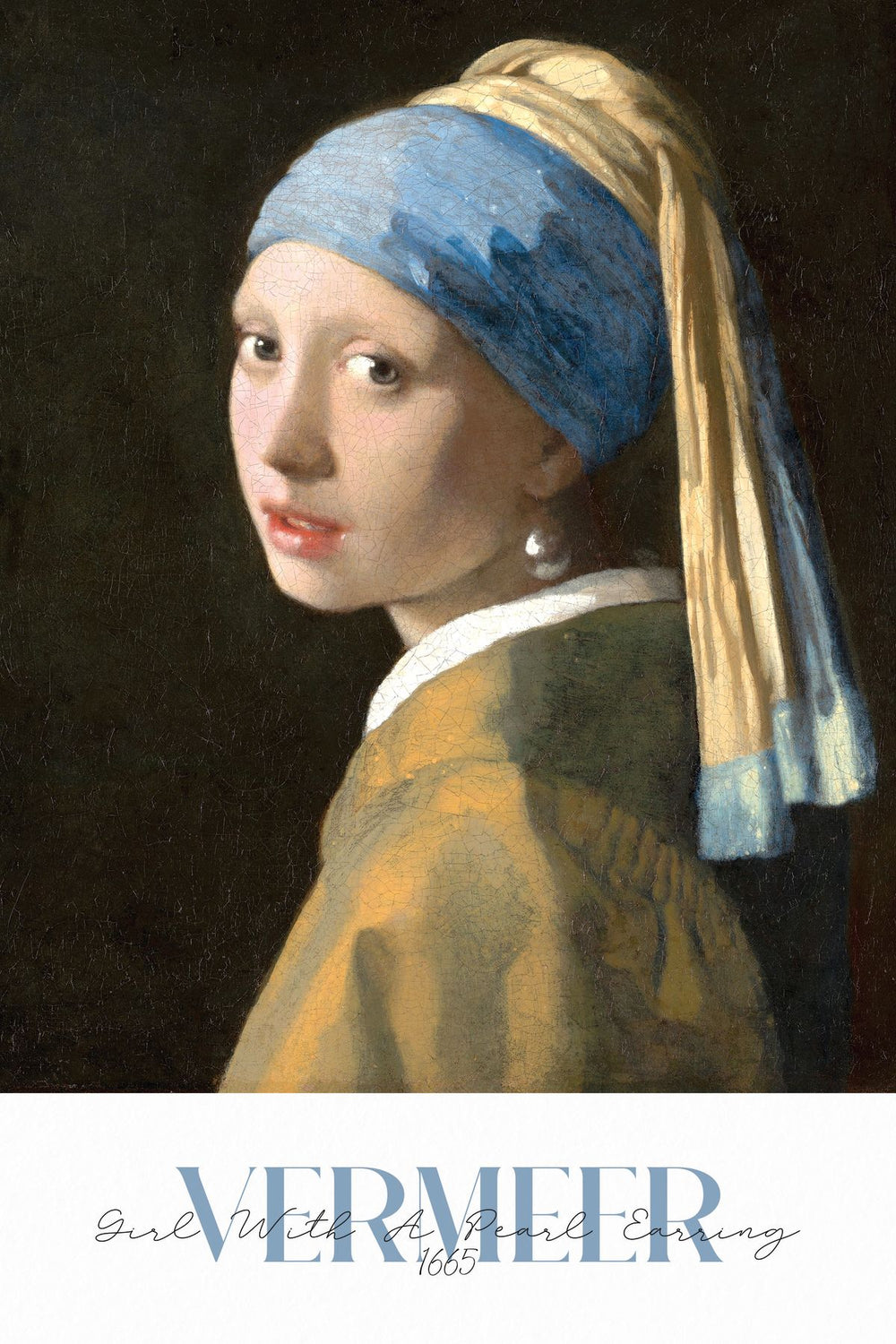 Girl With Pearl Earring Vermeer Exhibition Poster