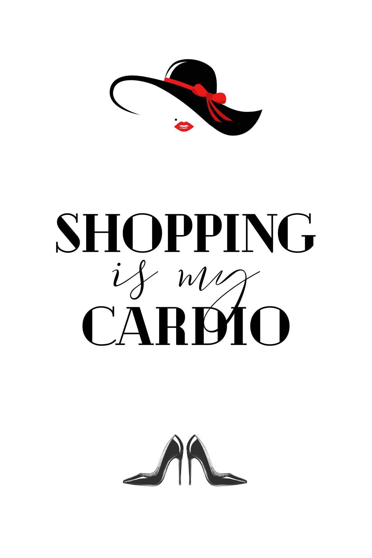 Shopaholic Typography