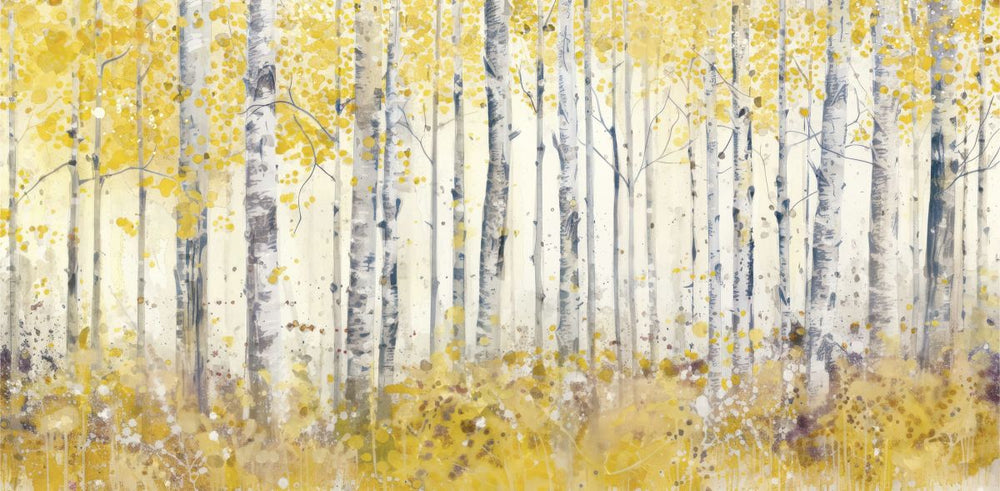 Yellow Aspen Trees