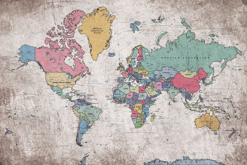 Geographic World Map III