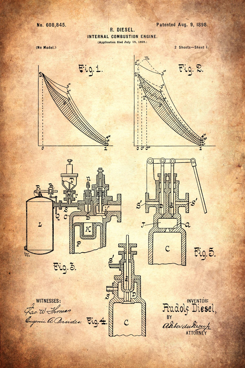 Internal Combustion Engine Patent
