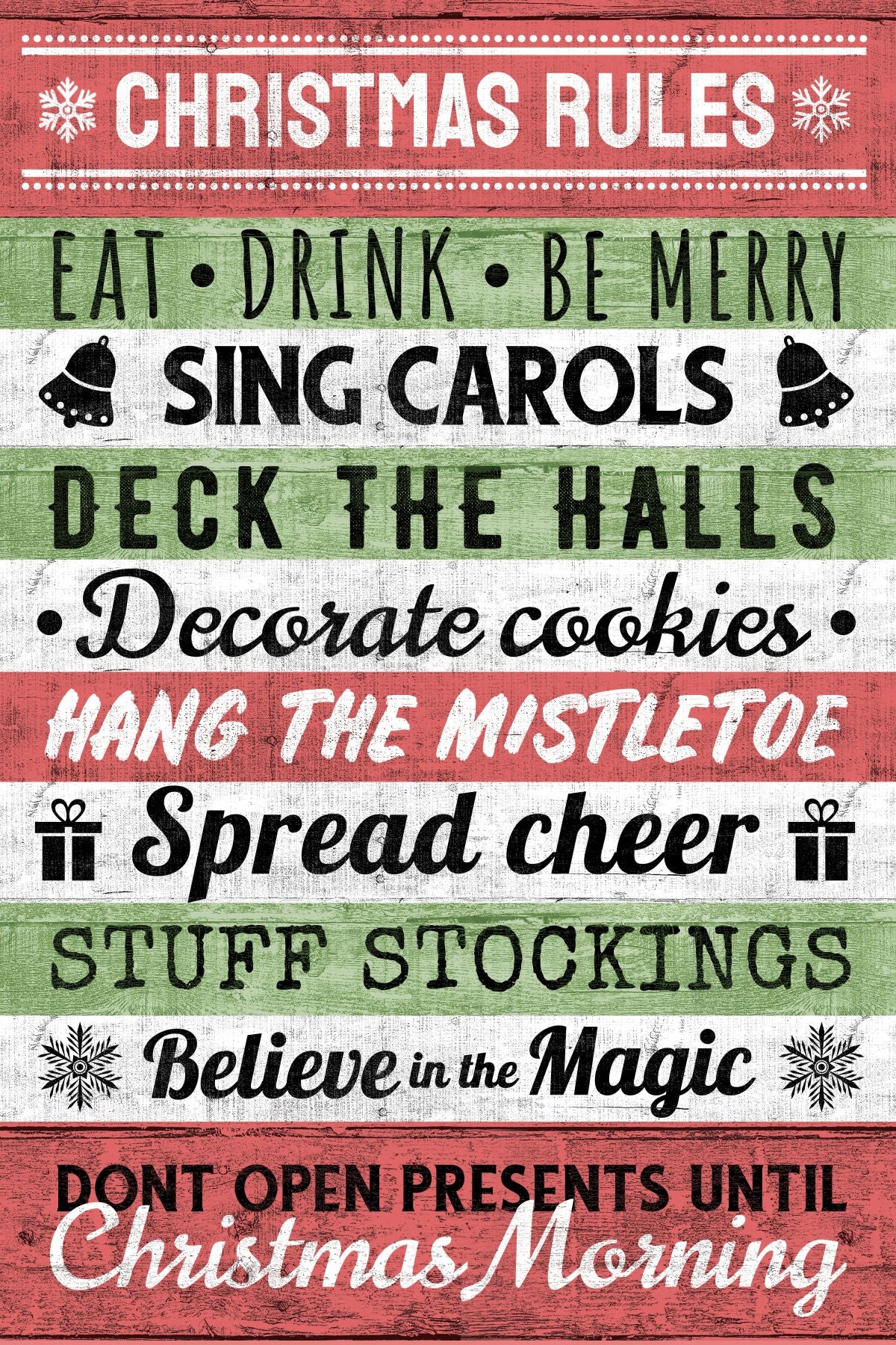 Christmas Rules