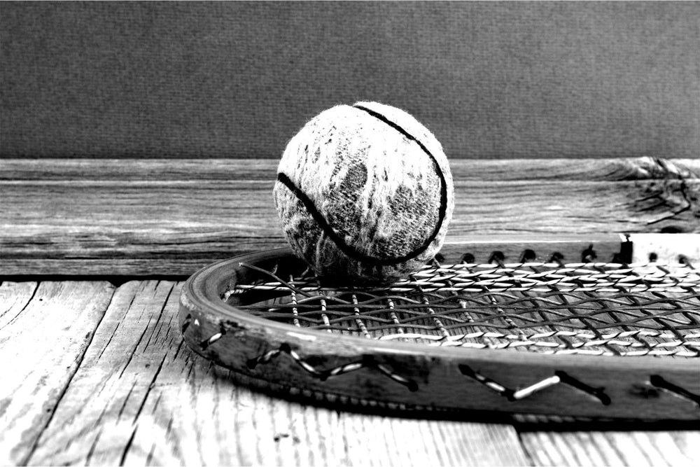 Worn Tennis Equipment