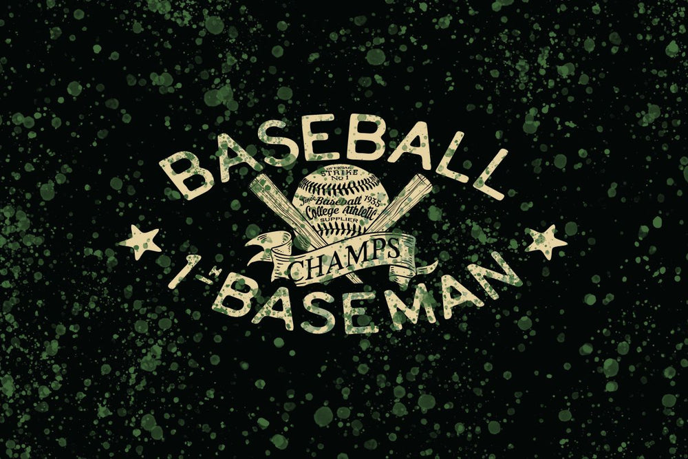 Vintage Baseball Typography