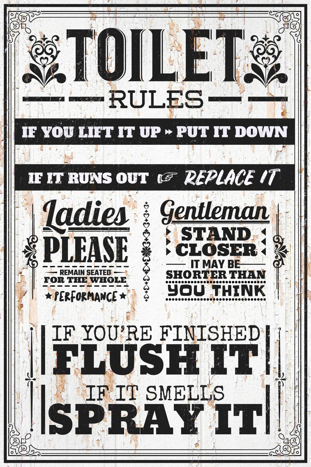 Proper Bathroom Rules