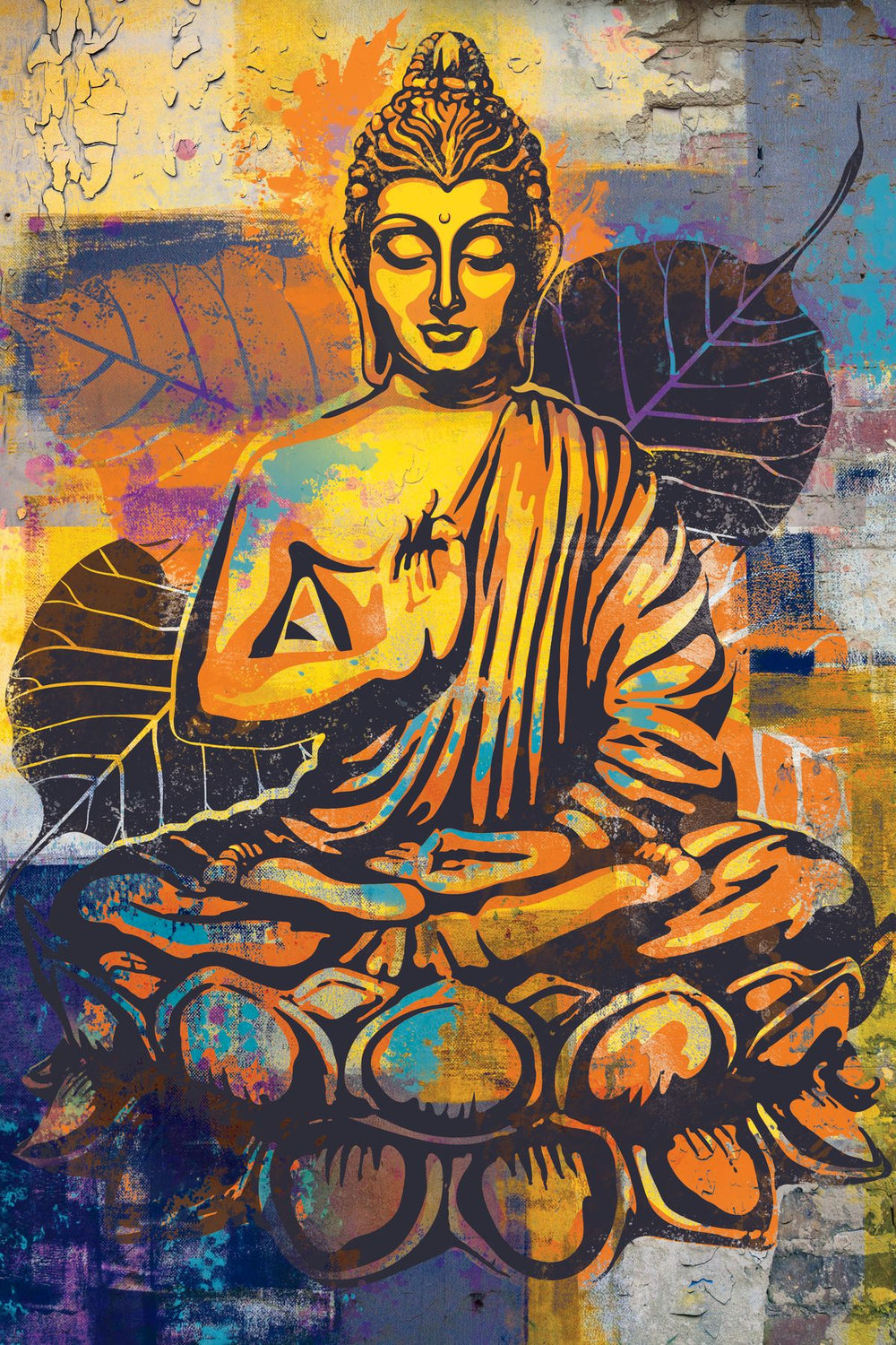 Lotus Form Sitting Buddha
