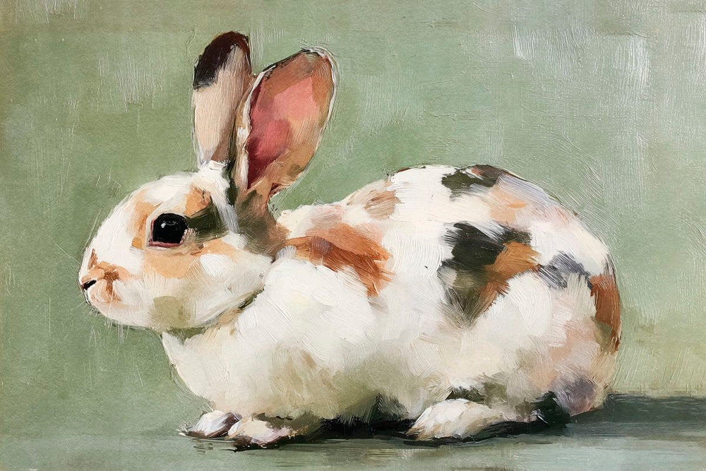 Spotted Rabbit Side Profile