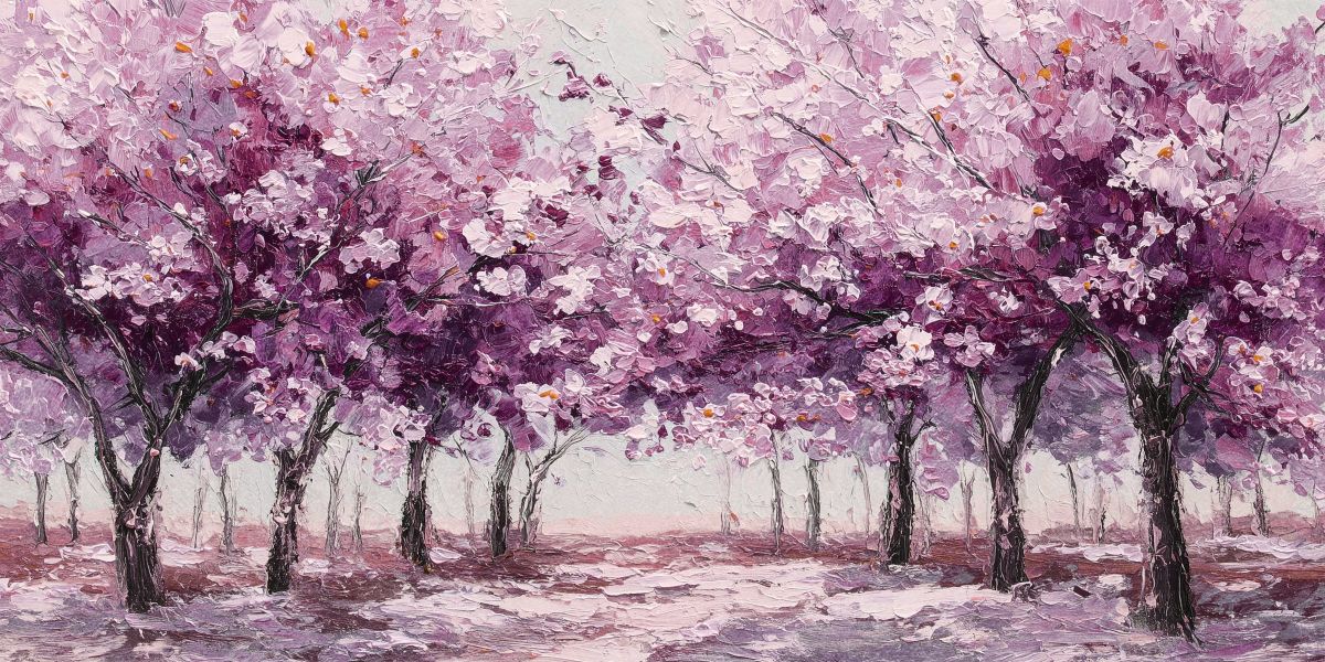 Cherry Blossom Alley in Spring