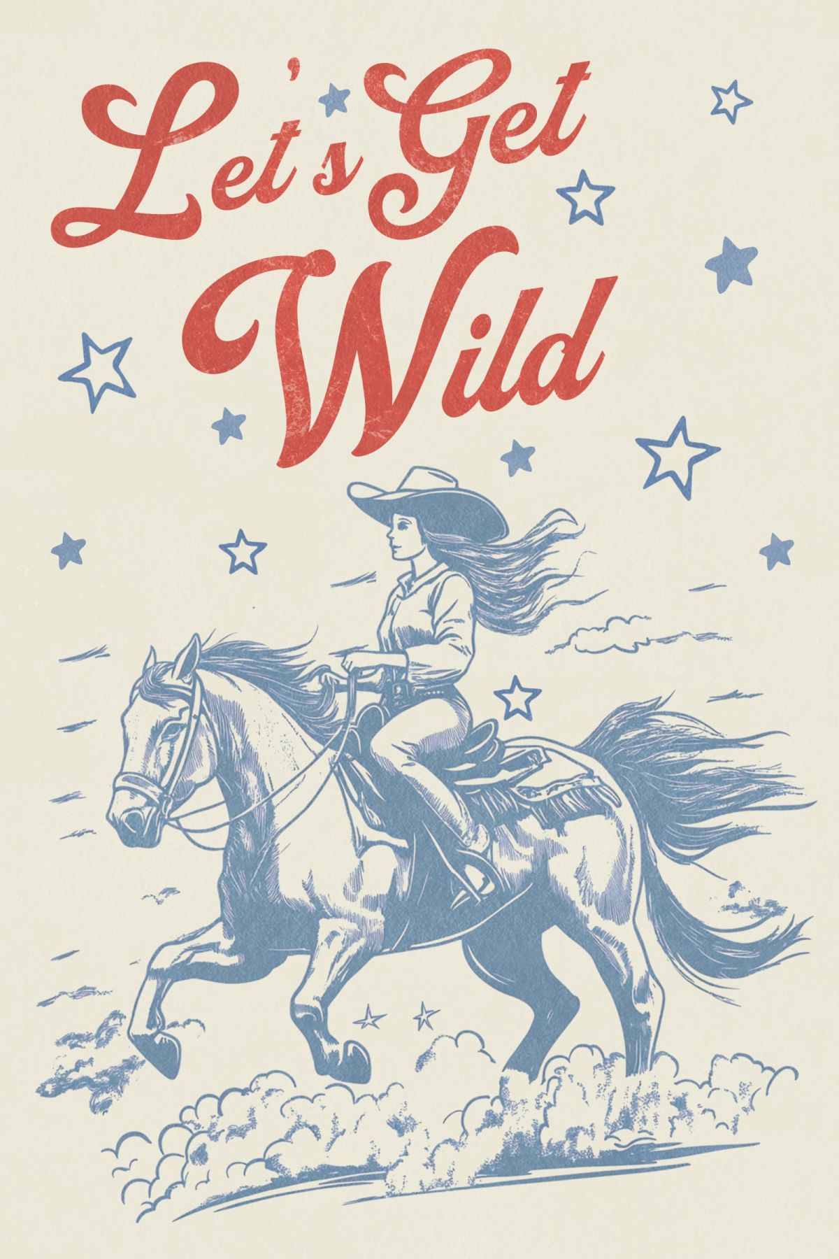 Let's Get Wild With Cowgirl