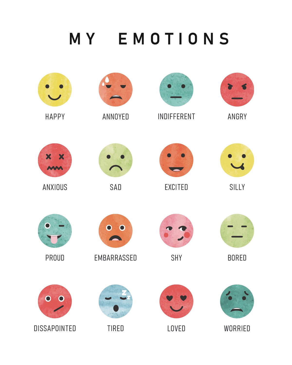Emotions Wheel Pdf Printable Free Emotions Wheel Pdf Printable Free