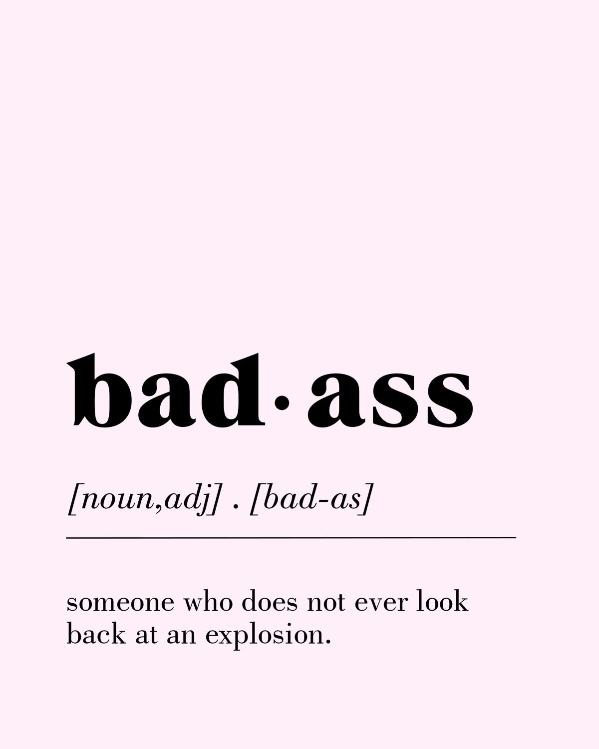 Badass Definition