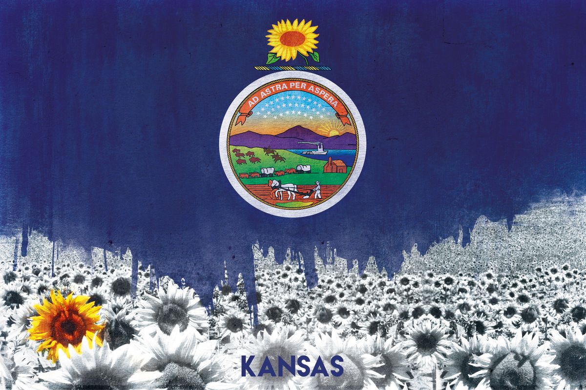 Flag Of Kansas
