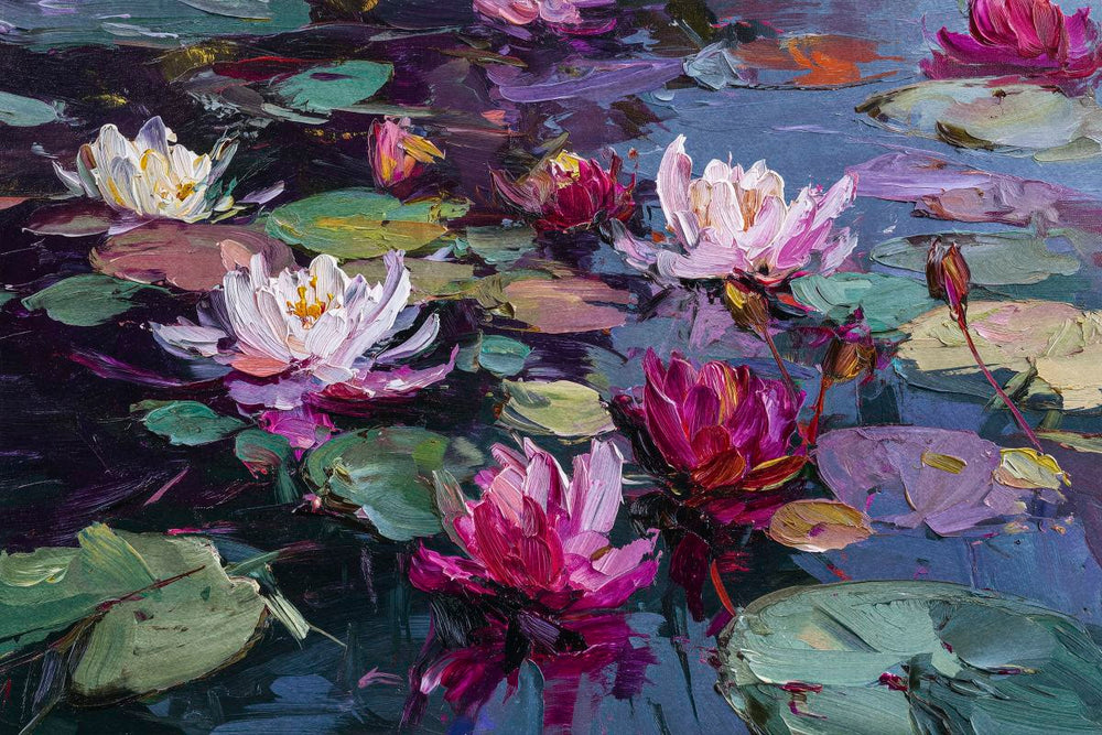 Pink Water Lilies