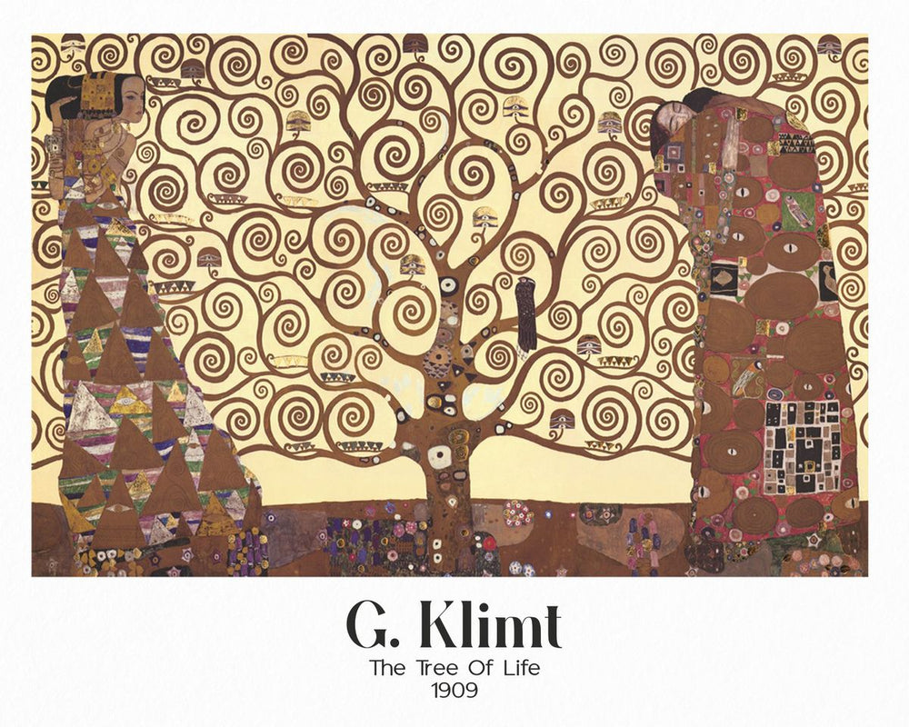 Tree Of Life Klimt Exhibition Poster