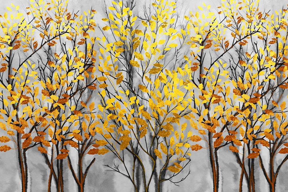 Modern Painting Of Trees