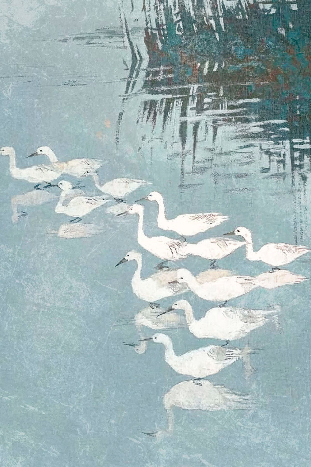 Birds Drift Gently