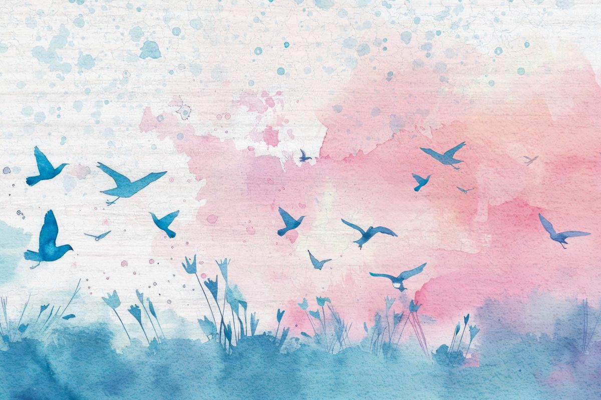 Birds In Formation II