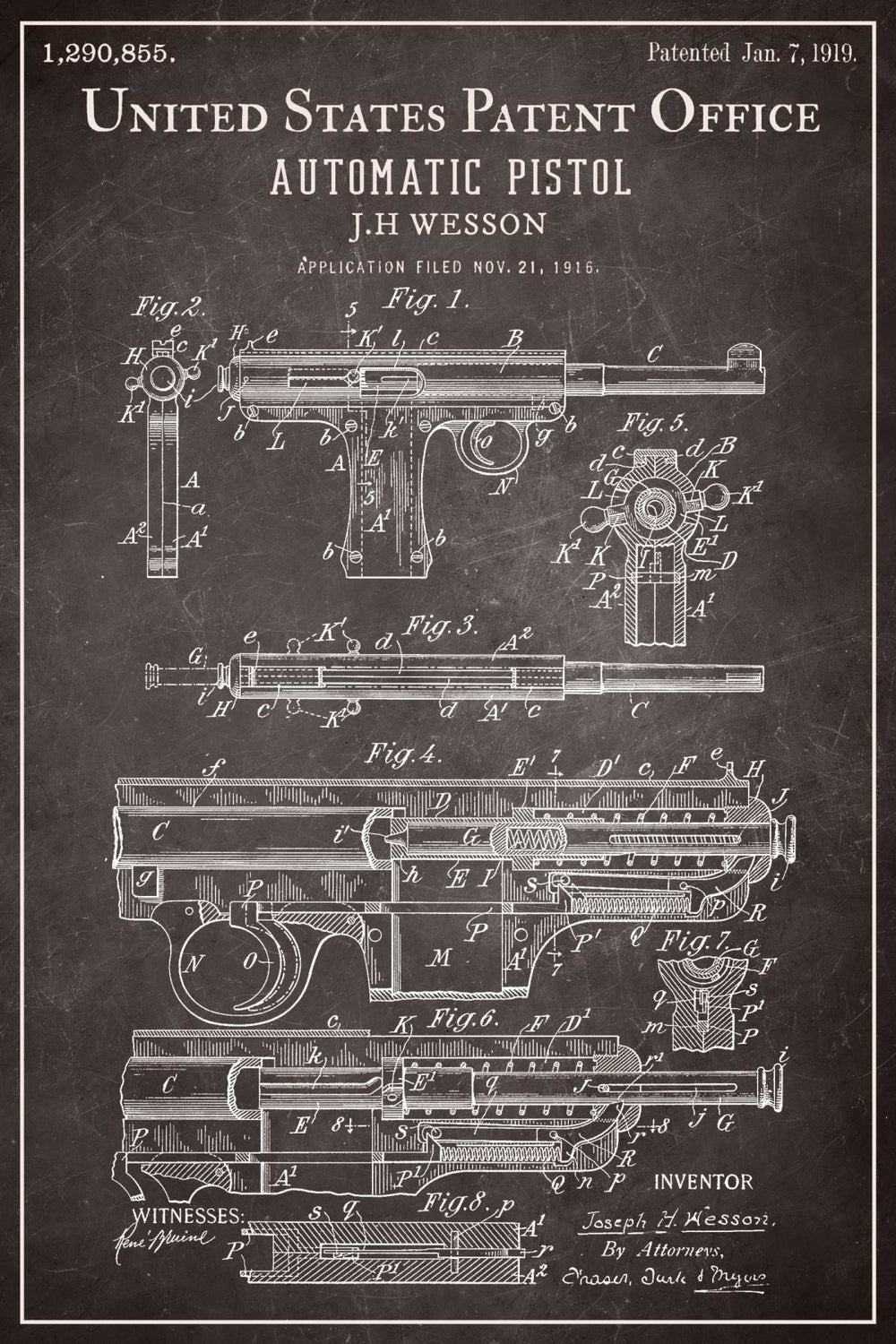 Automatic Pistol Patent II