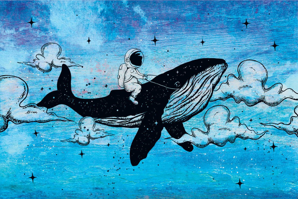 Astronaut On Whale