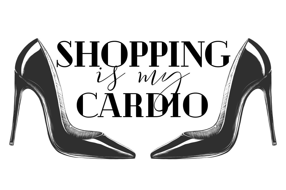 Shopping Cardio Typography