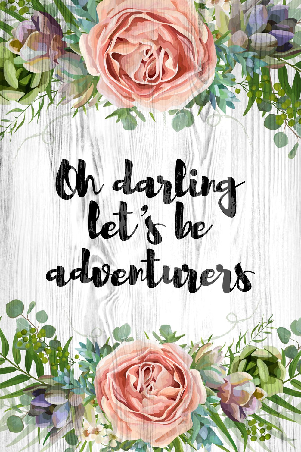 Let's Be Adventurers Love Quote