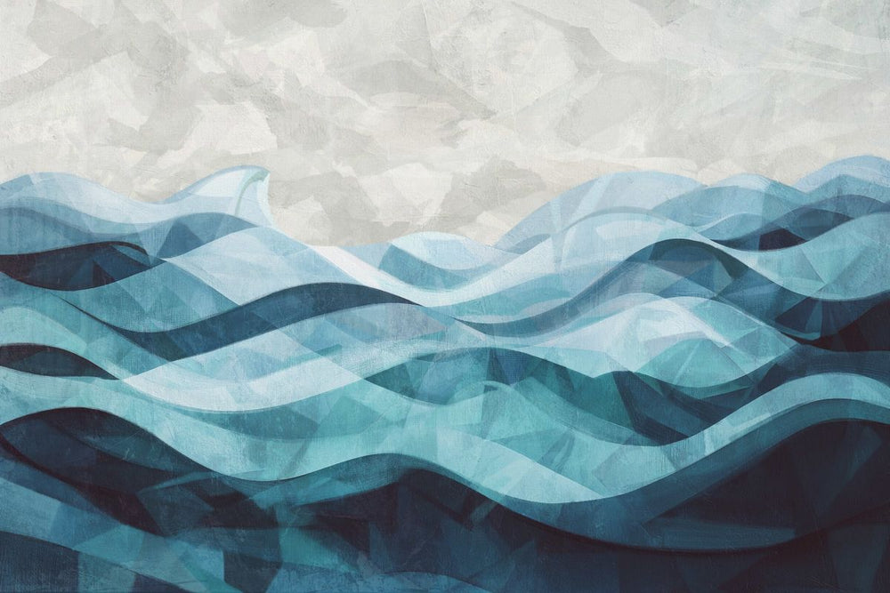 Crystal Waves Wall Art