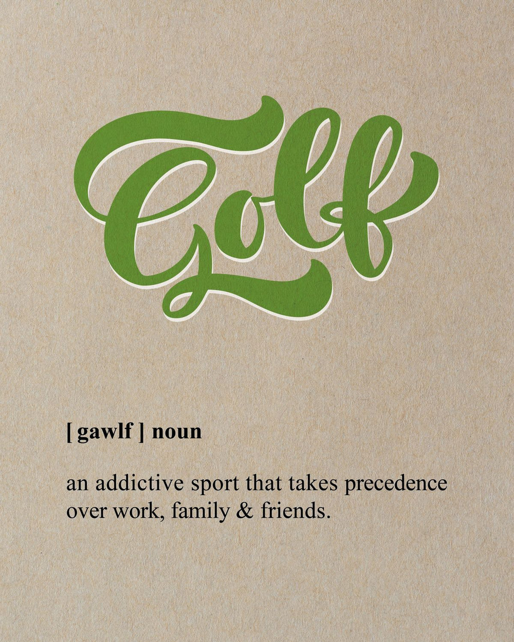 Golf Definition