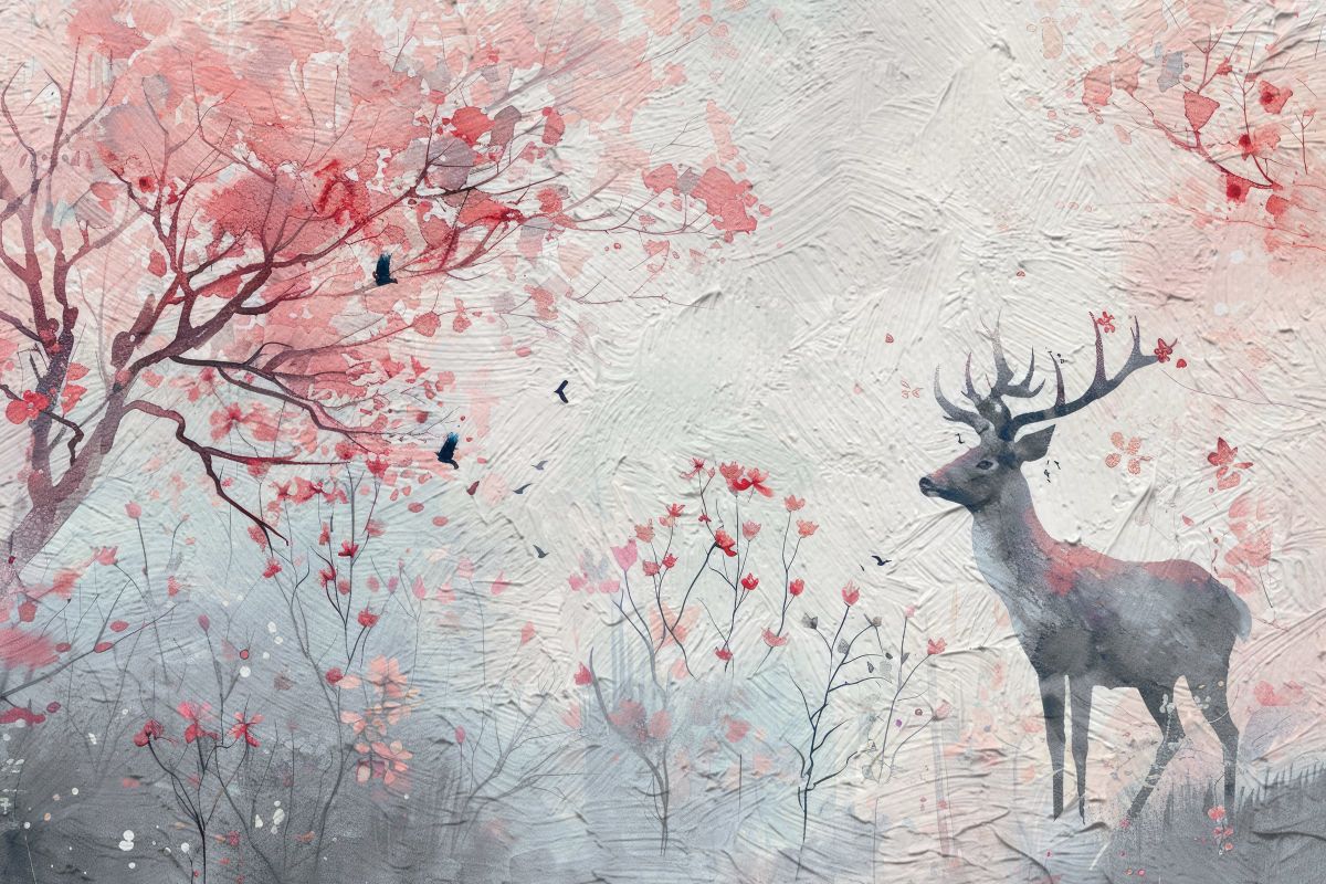 Stag In The Woods