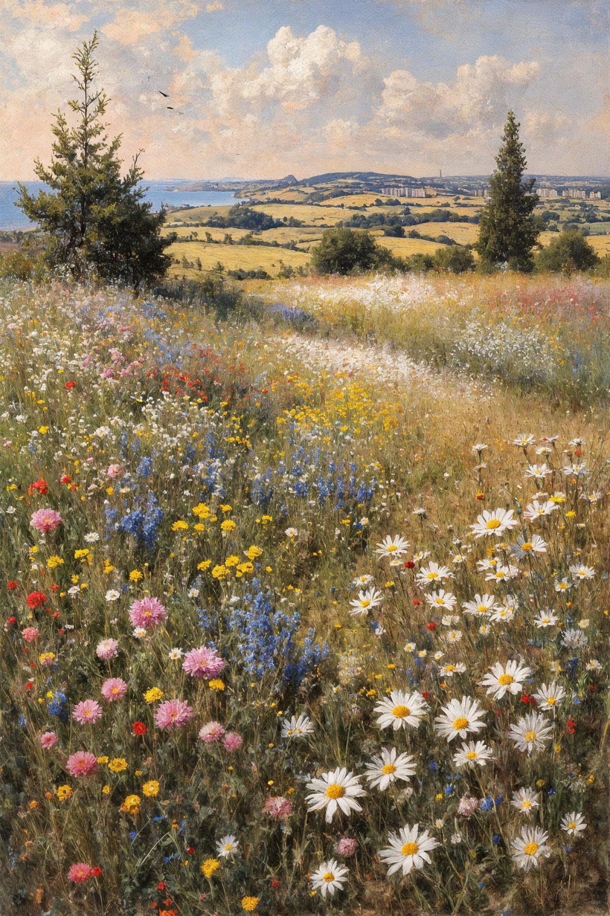 Open Field Of Blooms