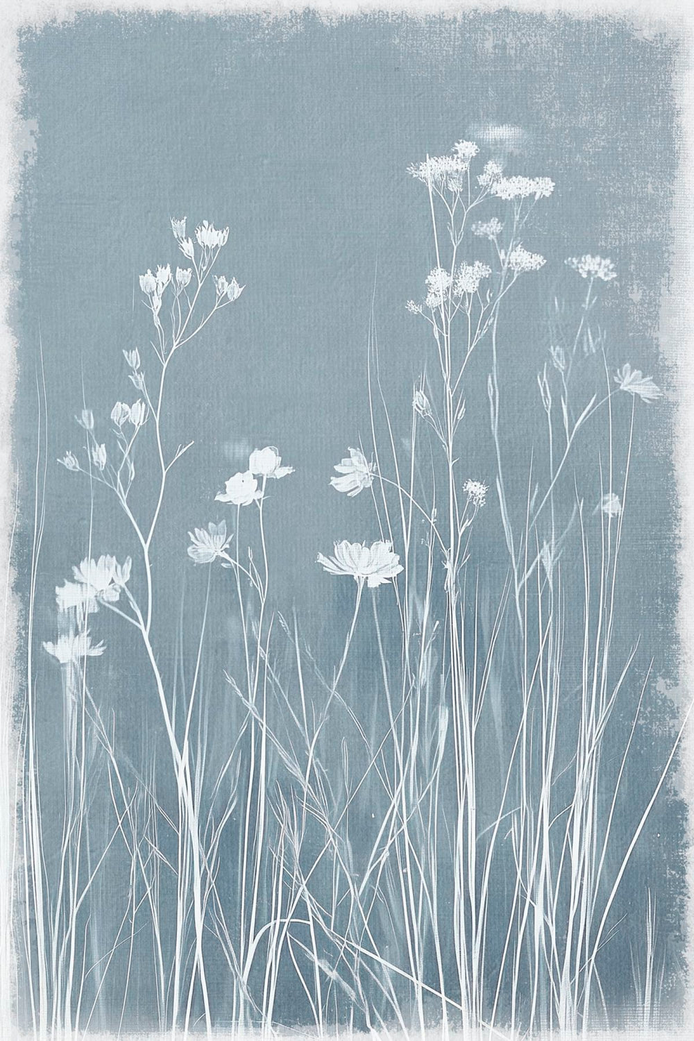 Dainty Flowers Blue II