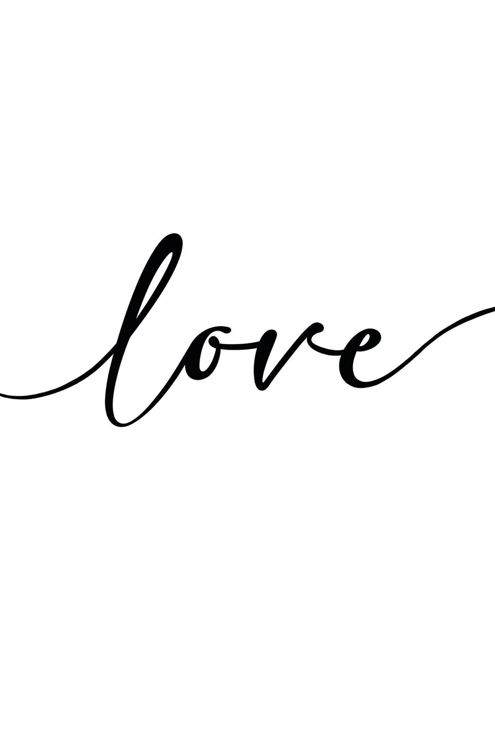 Minimalist Love