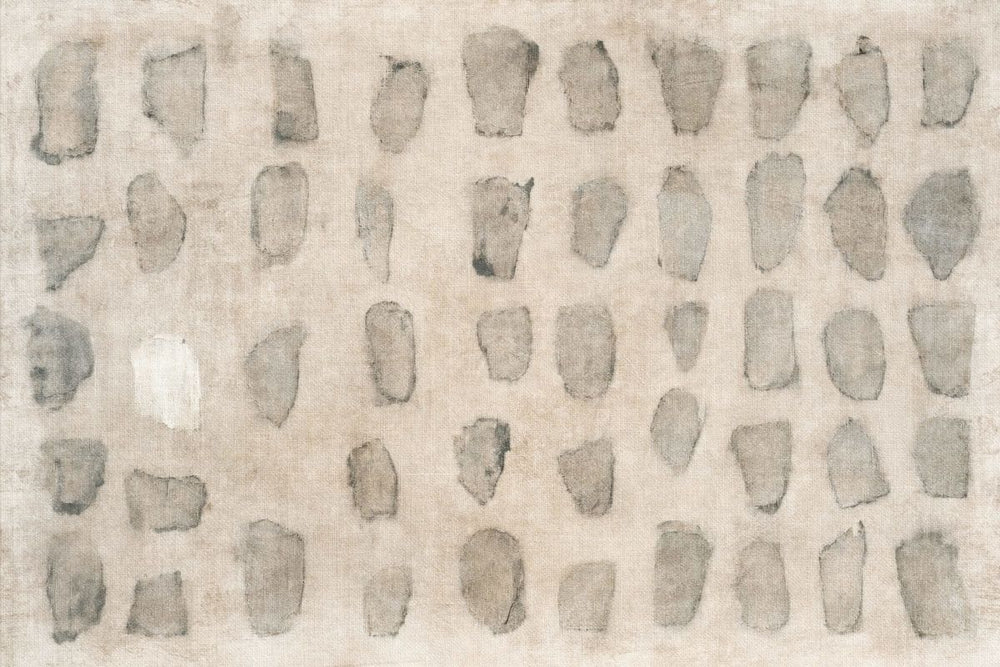 Neutral Canvas Dots Abstract