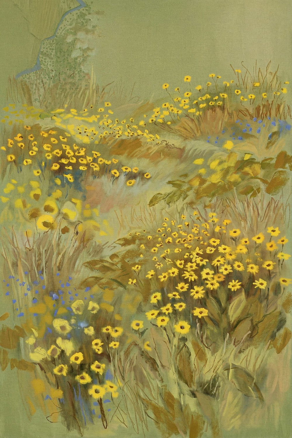 Wildflower Meadow Painting