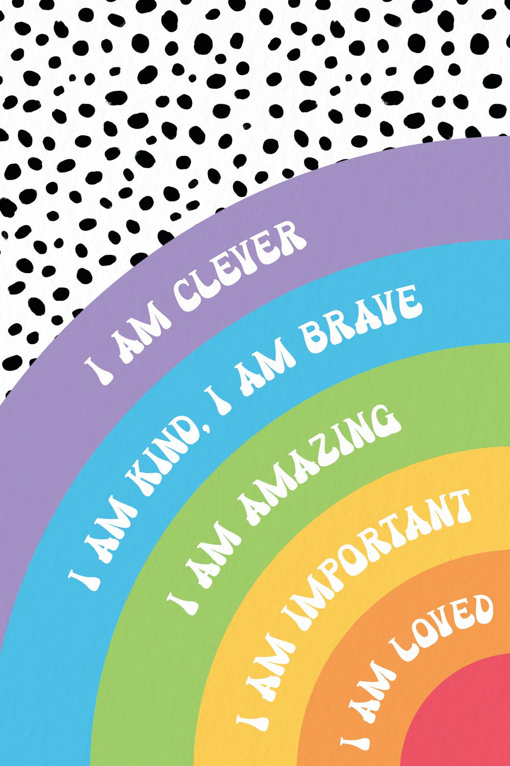 Nursery Rainbow Affirmations