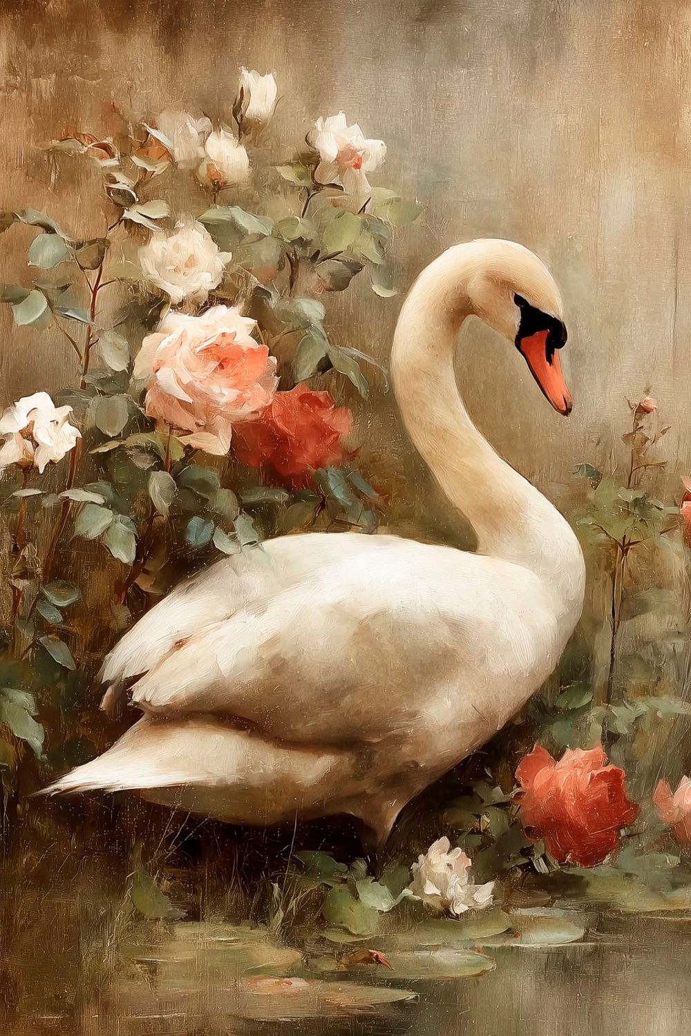 Swan In Solitude I