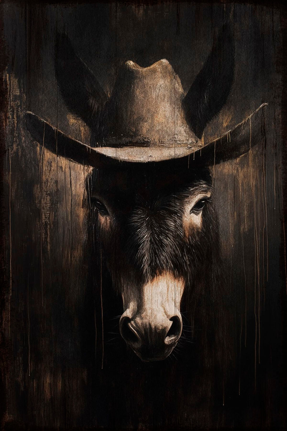 Cowboy Donkey