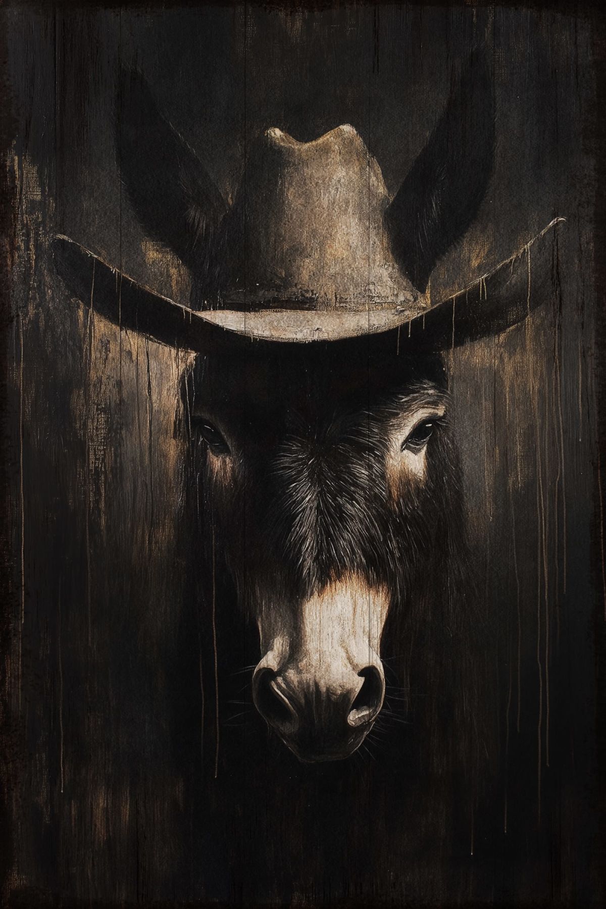 Cowboy Donkey