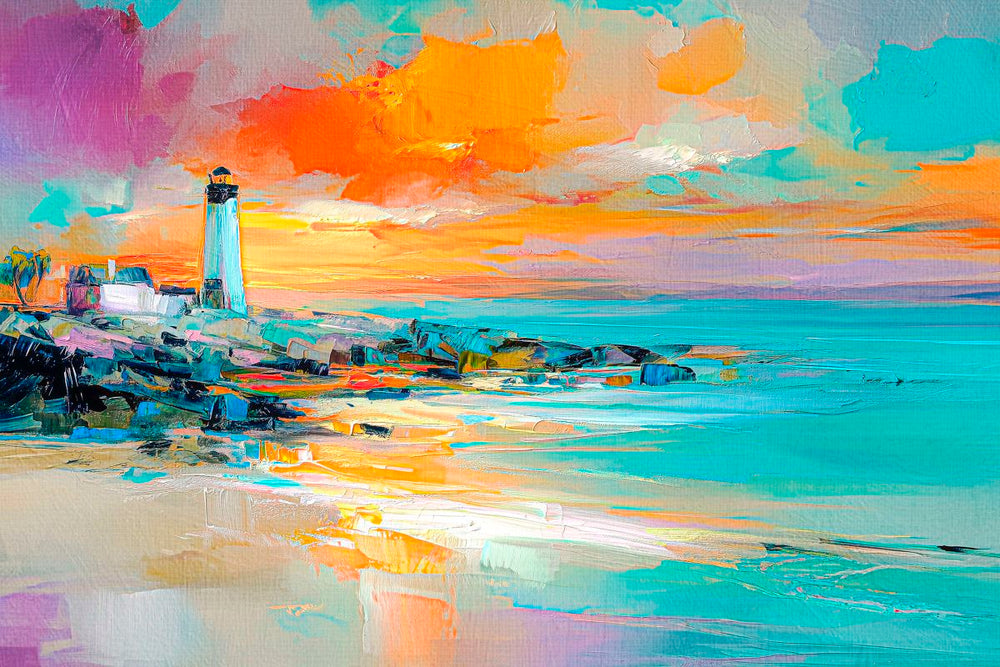 Lighthouse Watching The Horizon