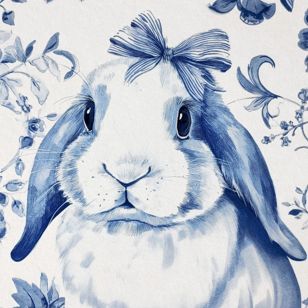 Blue Bunny Closeup