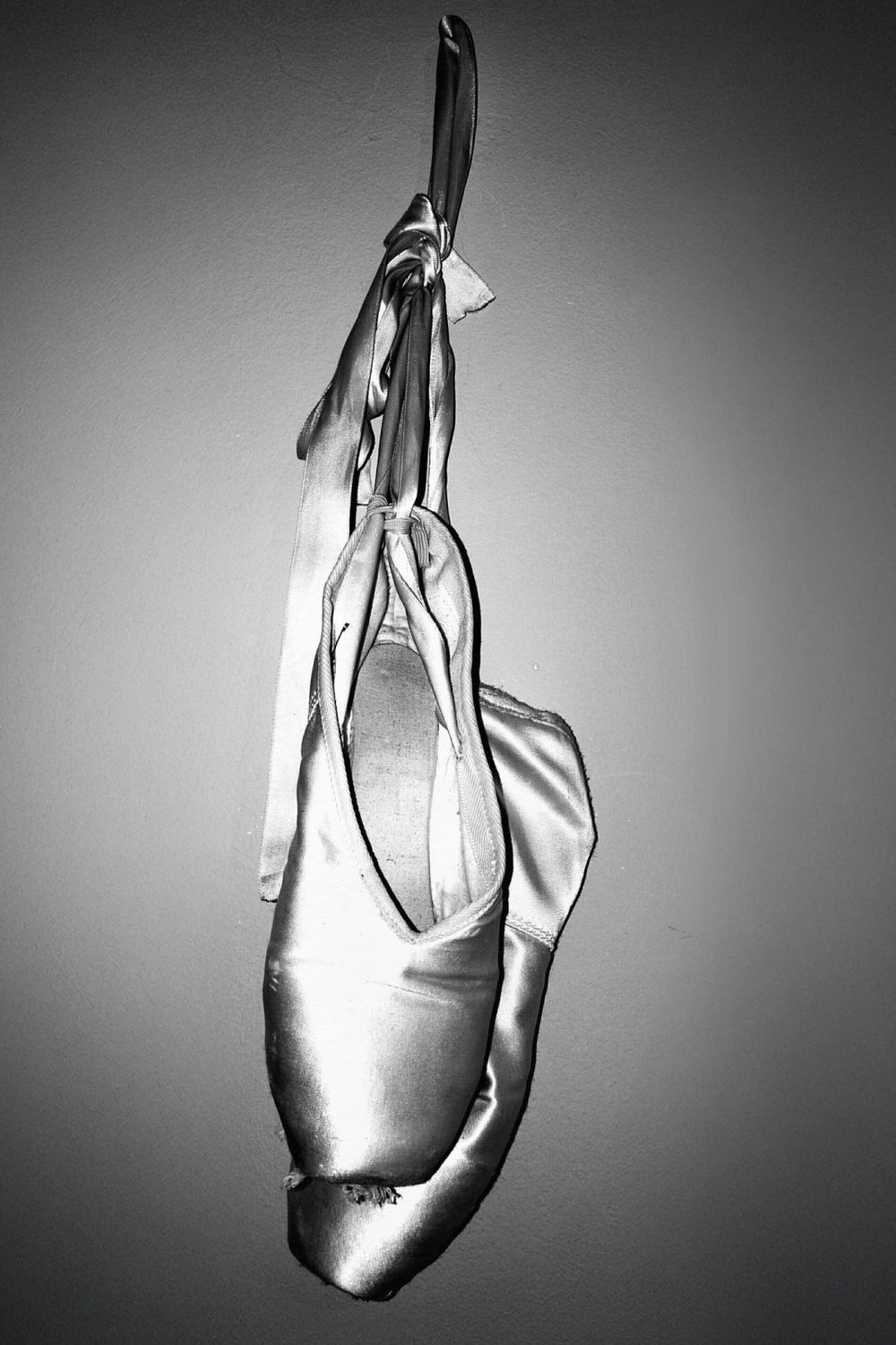 A Pair Of Pointe Shoes