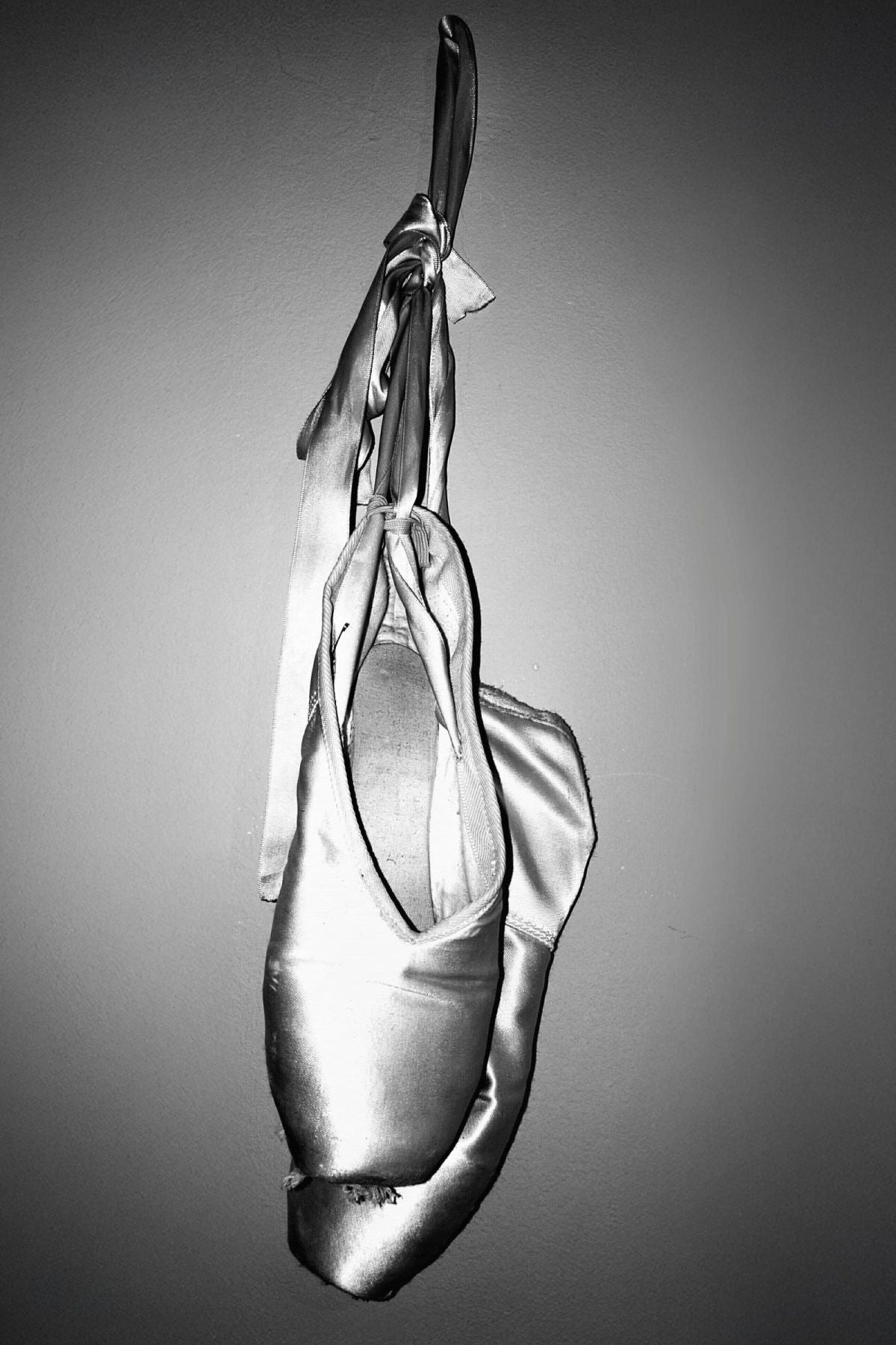 A Pair Of Pointe Shoes