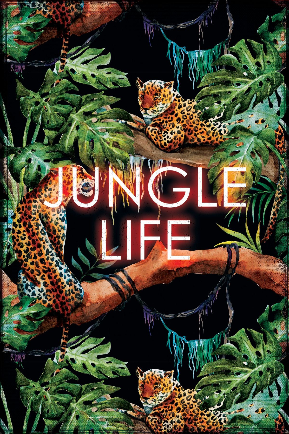 Jungle Life Typography